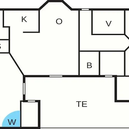 12 Person In Oksbol Vakantiehuis *